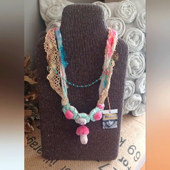 Upcycled Necklace: - Picture 9 of 10